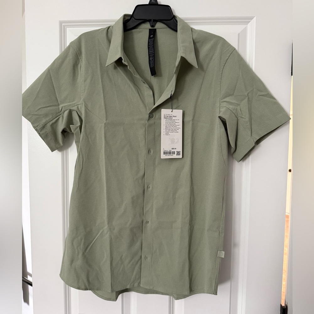 NWT Lululemon Airing Easy Short Sleeve Shirt